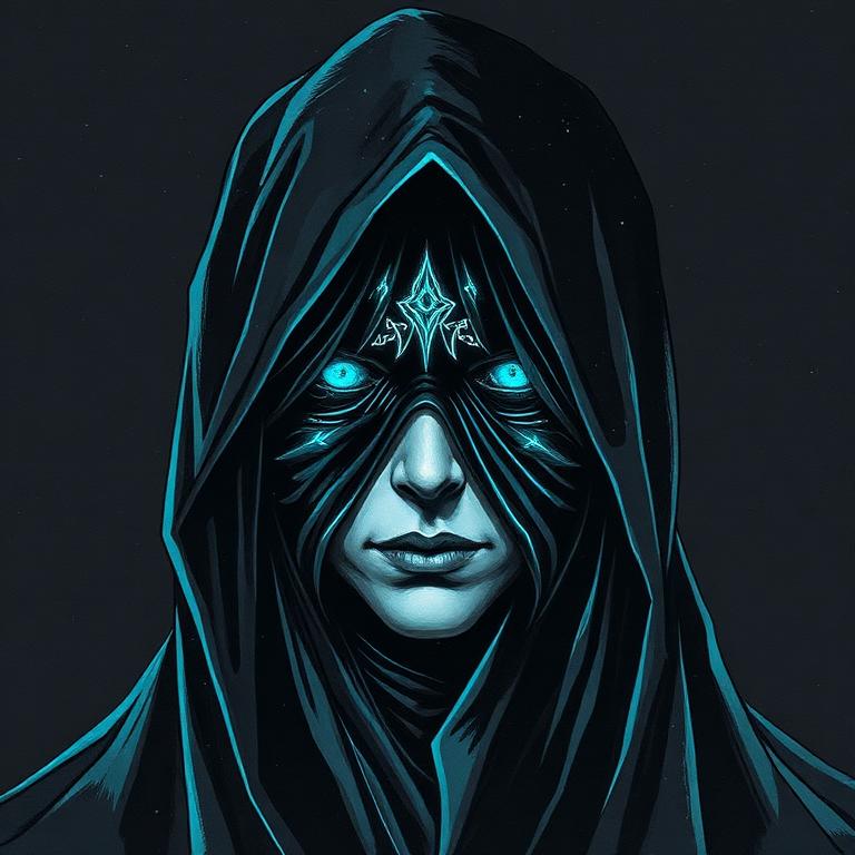 INKED SOULS character Ashen Oracle, #0004